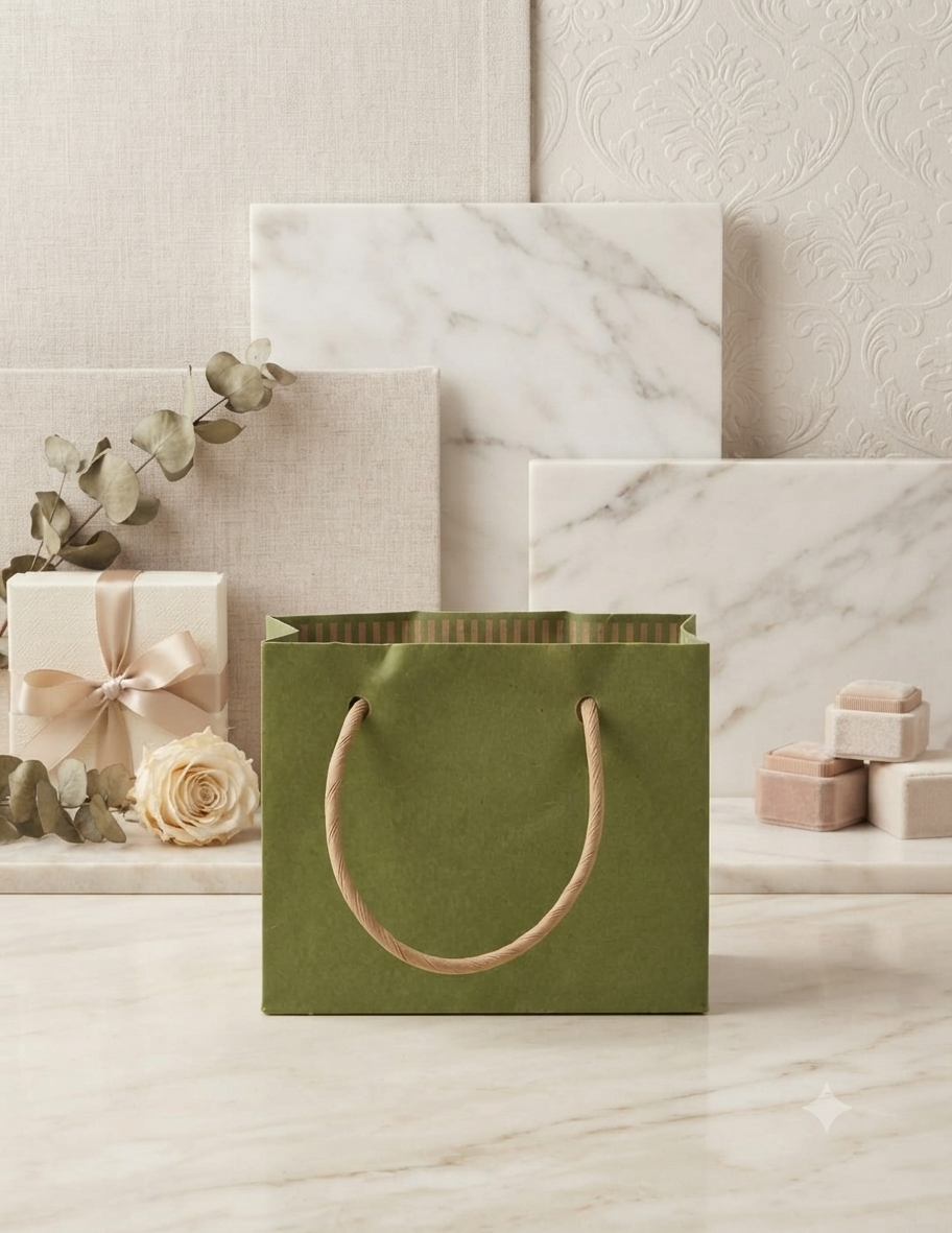Bolsa de Regalo Kraft Elegante para Detalle