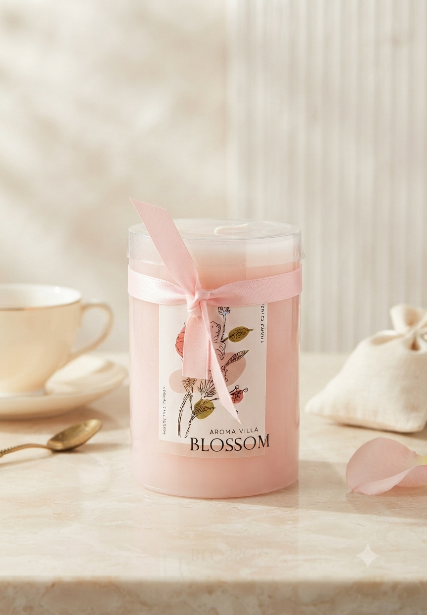 Vela Aromática Blossom - Colección Floral