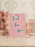 Bolsa de Regalo "Just For You" con Diseño de Lunares