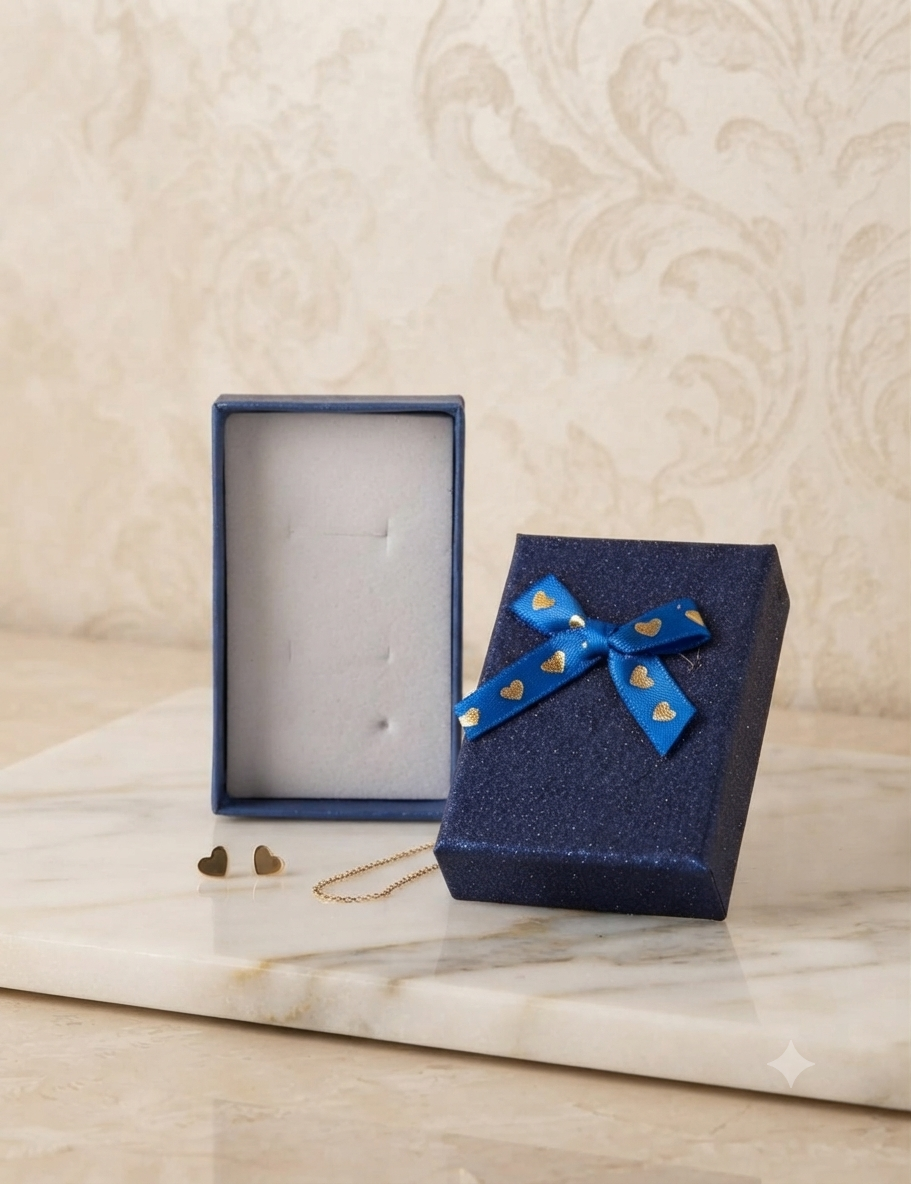 Caja de Regalo Elegante para Joyería – Estilo Minimalista y Profesional