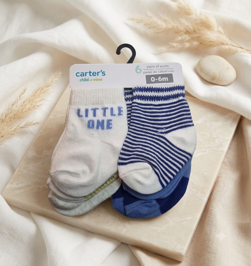 Set de 6 Calcetines "Little One" de Carter’s