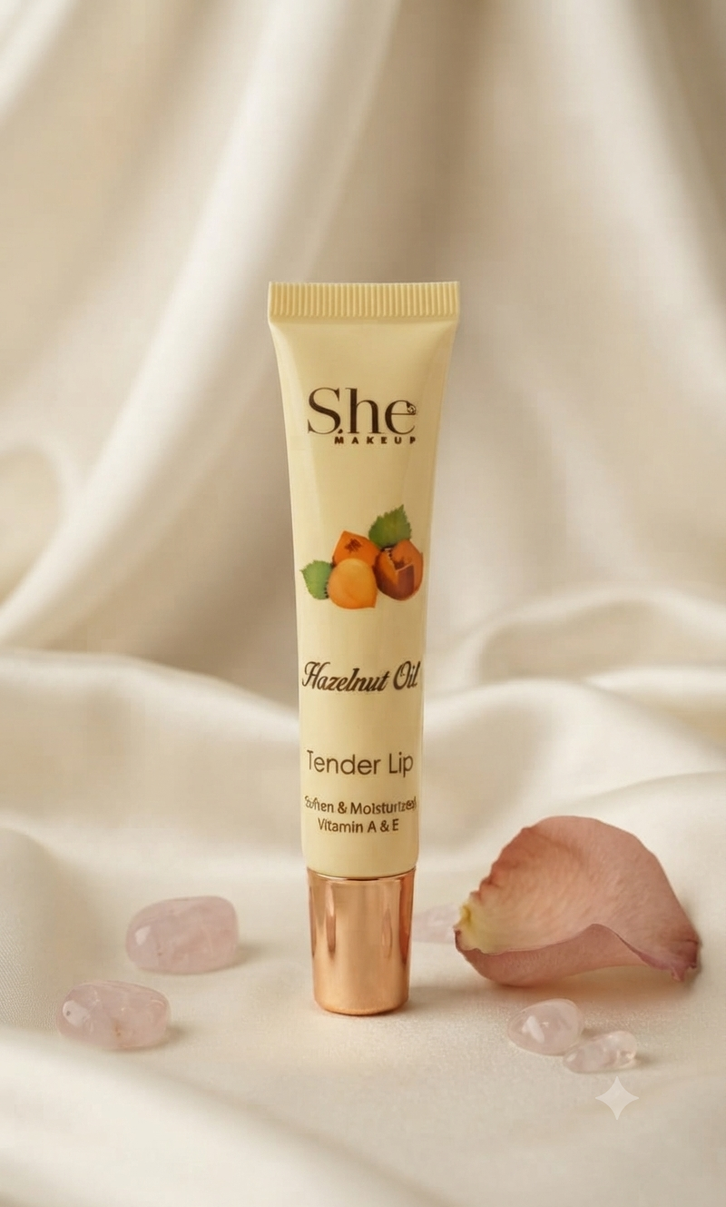 Colección "Tender Lip" de S.H.E. Makeup – Brillo Hidratante Reparador