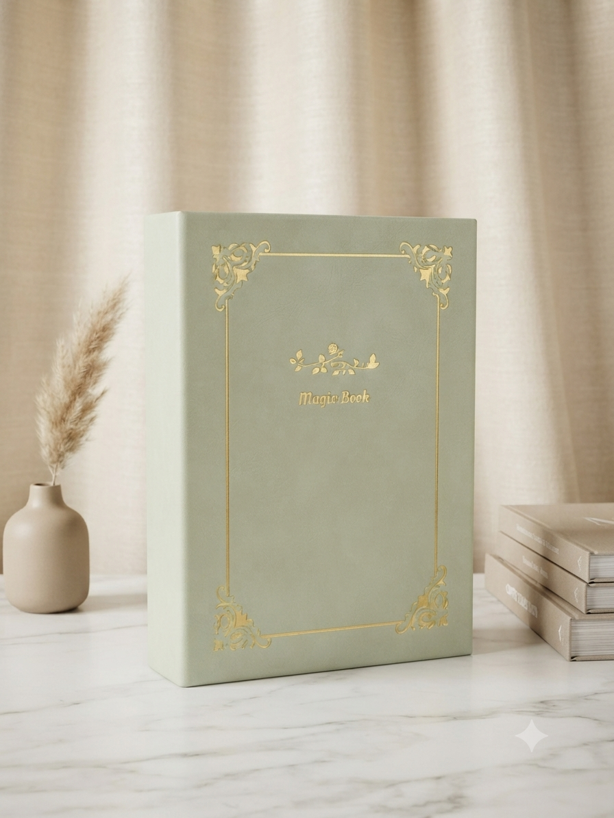 Joyero Organizador "Magic Book" - Estuche de Lujo con Diseño Vintage