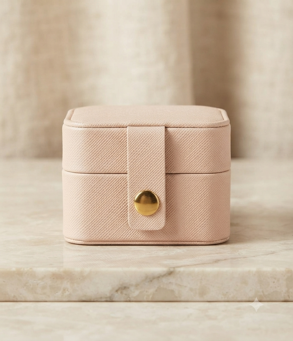 Estuche Organizador de Joyería Premium – Diseño Elegante y Compacto