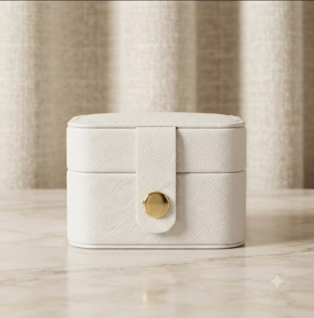 Estuche Organizador de Joyería Premium – Diseño Elegante y Compacto