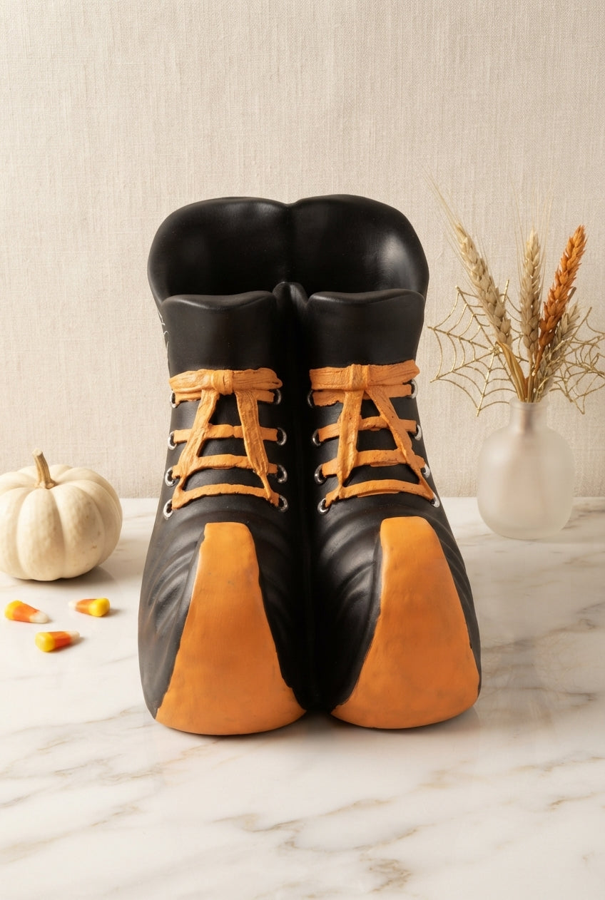 Botines Decorativos "Bruja Elegante" – Edición Especial Halloween