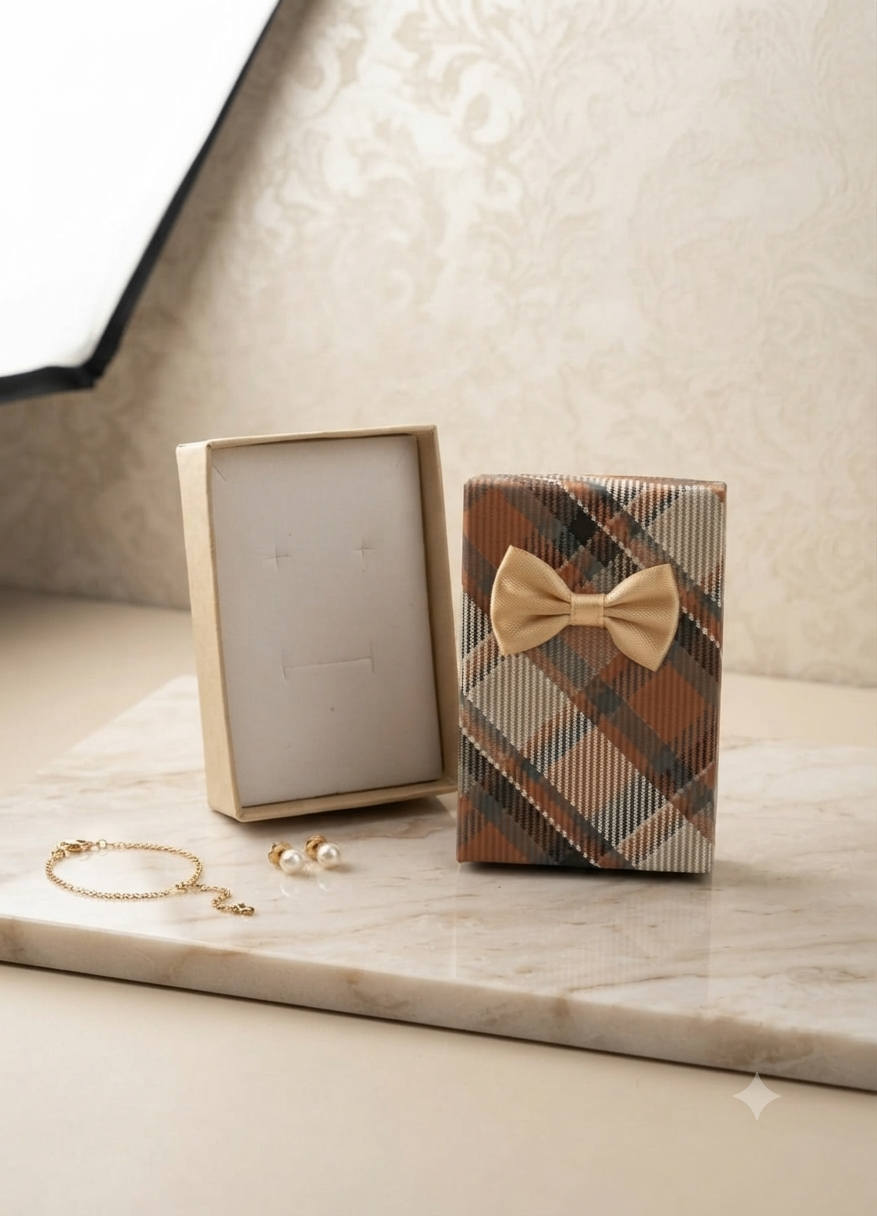 Caja Estuche Premium para Joyería y Accesorios